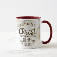 2 Corinthians 5:17 om någon är i Kristus Mugg