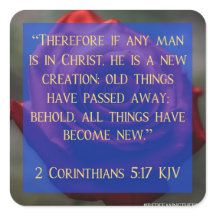 2 Corinthians 5:17 Reeming the Beast Stickers