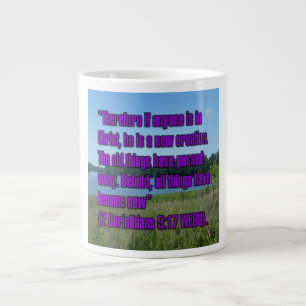 2 Corinthians 5:17 WEBU Mugg Jumbo Mugg