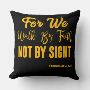 2 Corinthians 5:7 Bible Verse KJV Quote Kudde