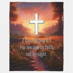 2 Corinthians 5:7 Fleecefilt