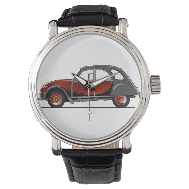 2 cv Citroen Charleston watch Armbandsur (Framsida)