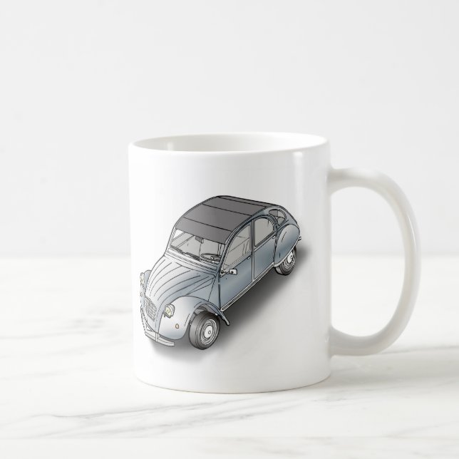 2 cv citroen kaffemugg (Höger)