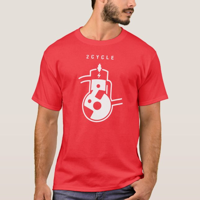 2 Cycle T-shirt (Framsida)