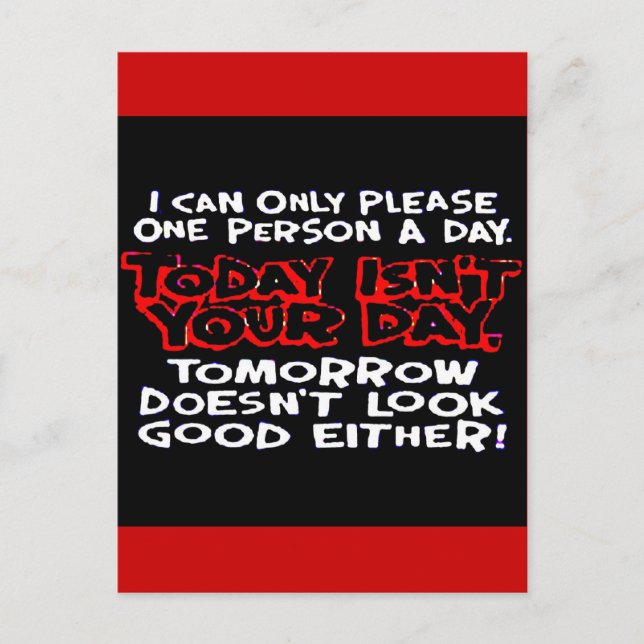 2 dagars notyrdag vykort (Framsida)