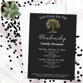 2-dagarsmall för återförening av konfektionsfamilj inbjudningar