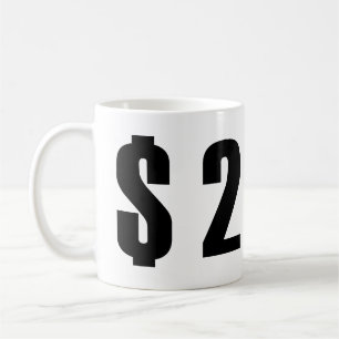 2 dollar kaffemugg