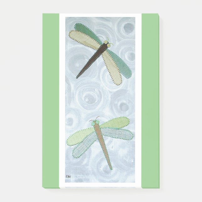 2 Dragonflies #1 Post-it Block (Framsida)