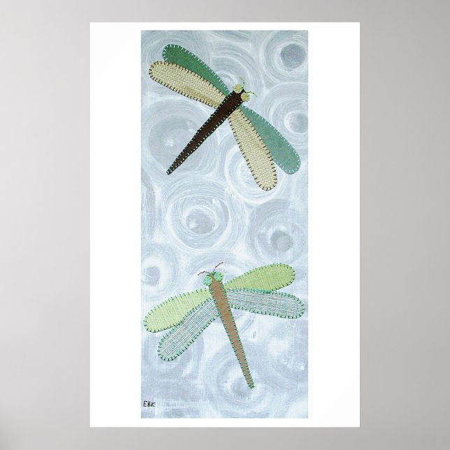 2 Dragonflies #1 Poster (Framsidan)