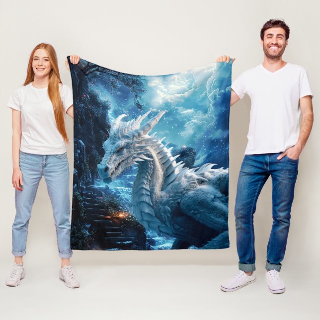 #2 Drakarnas värld Fleecefilt (På plats)