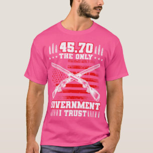 2:e ändring 45 70 Regeringens Flagga Patriotic G T Shirt