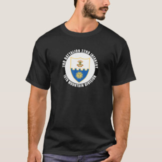 2:e bataljonen 22:e infanteriet 10th Mountain Divi T Shirt