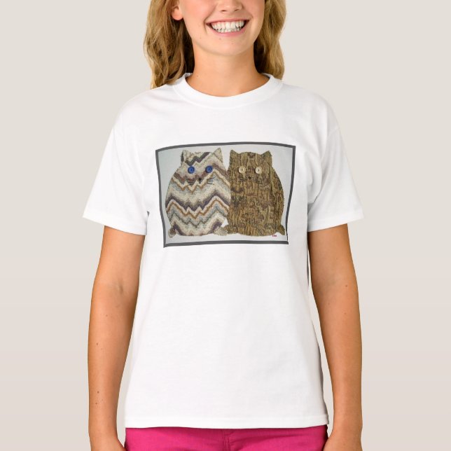 2 Fat Cats #1 T Shirt (Framsida)