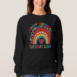 2 februari 2022 22 22 22 Skolleopard Rainbow H T Shirt
