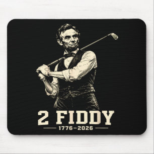 2 Fiddy Roligt 250:e Golf 4:e Juli Patriotisk Musmatta