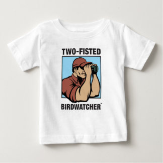 2-Fistad Fågelskådare Långärmad för spädbarn T-shirt