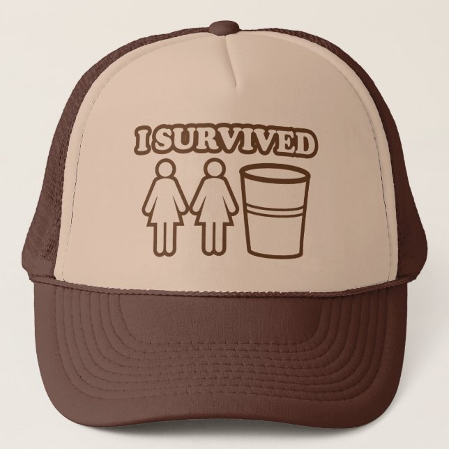 2 flickor 1 kopp truckerkeps (Framsida)