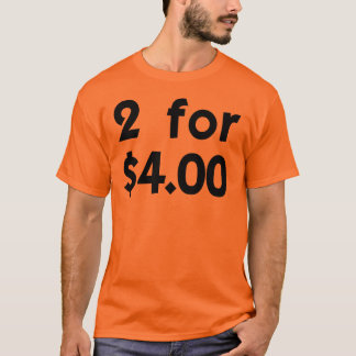 2 för skjorta för 4 logotyp tee shirt