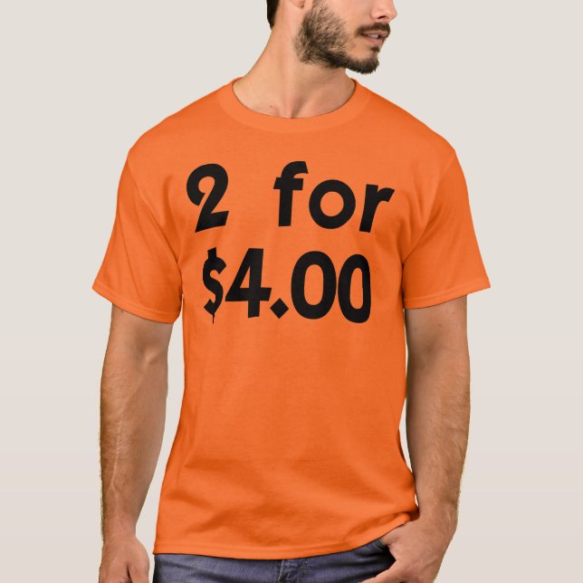 2 för skjorta för 4 logotyp tee shirt (Framsida)