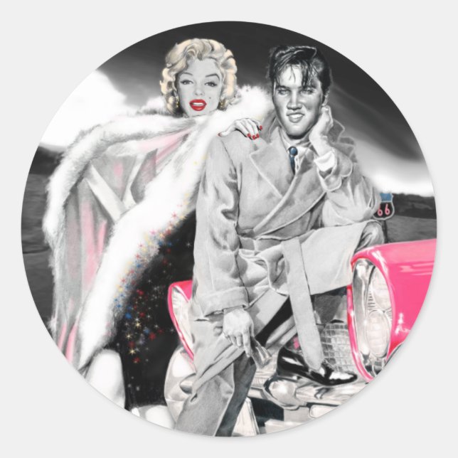 2 för väg runt klistermärke (Framsida)