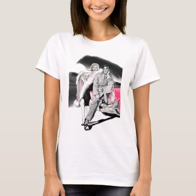 2 för väg t-shirt (Framsida)