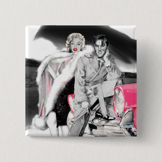 2 för vägen 2 knapp (Framsida)