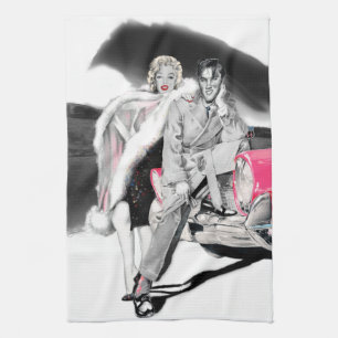 2 för vägen 2 kökshandduk