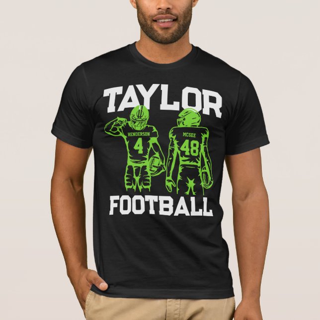 2 Fotbollsspelare T Shirt (Framsida)