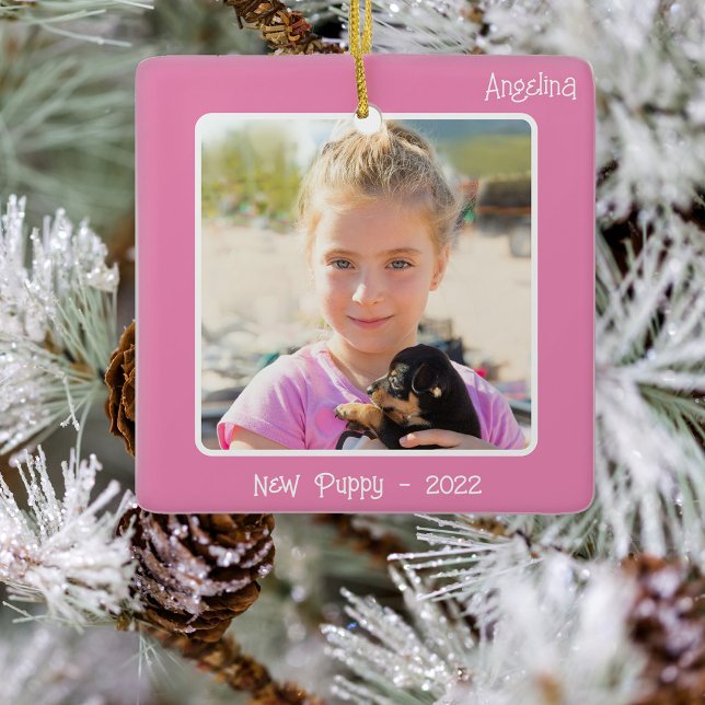 2-foto 2-sidig Speciell händelse eller milstolpe f Julgransprydnad Keramik (Skapare uppladdad)