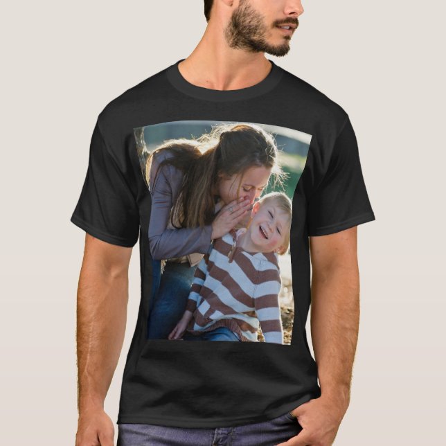 2 Foto Anpassad  T Shirt (Framsida)