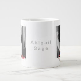 2 Foto Enkel Modern Minimalistisk Examen Jumbo Mugg