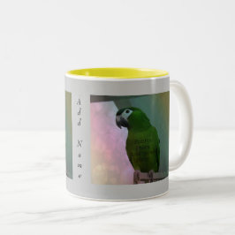 2 Foto Personlig mugg Grått-bakgrund
