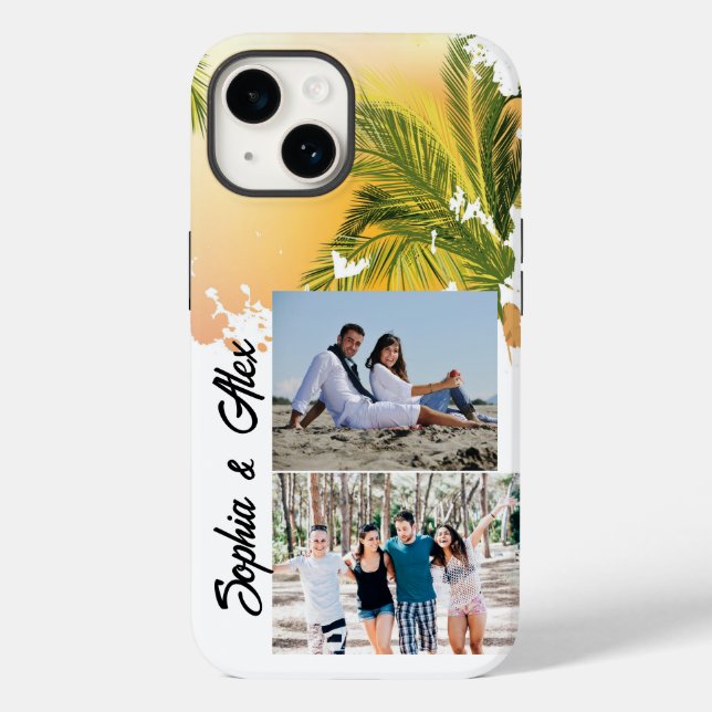 2 Foto personligt Case-Mate iPhone-fodral (Baksida)