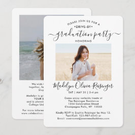 2 Fotobil med Studentfest Parad Inbjudningar