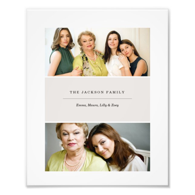 2 Fotokollage Skriv ut Fototryck (Framsidan)