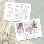 2 Foton 2025 Kalenderskript God jul Julkort<br><div class="desc">Modern 2 Photos Family Script 2025 Calendar God jul. Tillgänglig digitalt och utskriven. Byt bara ut de två exempelbilderna mot ditt eget och anpassa dem till hälsning och namn vid grund. God jul finns i ett skript för snyggt set.</div>