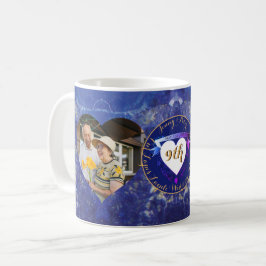 2 Foton 9:e Bröllop-årsdagen för bärbara datorer Kaffemugg