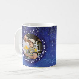 2 Foton 9:e Bröllop-årsdagen för Lapis Ram Kaffemugg