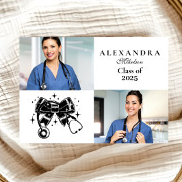 2 Foton Black Bow Nursing School Student Meddelande