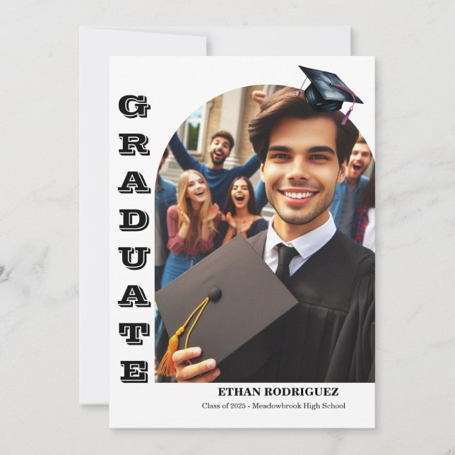 2 Foton från High School Studenten Meddelande (Framsida)