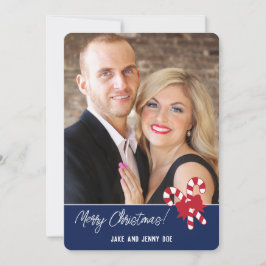 2 foton God jul Julkort