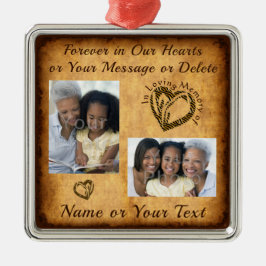 2 Foton jul Ornament för förlorad 1