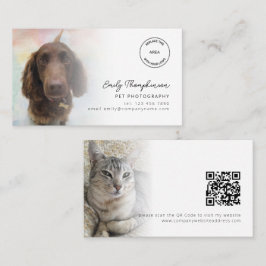 2 Foton Logotyp QR-kodfoto Visitkort