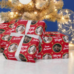 2 Foton Merry & Bright Jul Family Namn Presentpapper<br><div class="desc">Skriv ut barnets namn på den här rödomslutningen pappert för att lägga till en festlig beröring till alla julklappar du ge.</div>