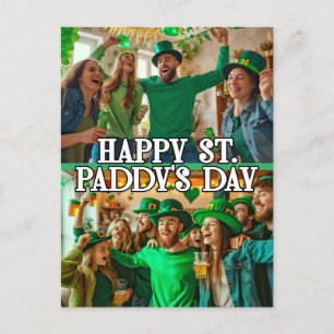 2 foton St Paddy's Day Shamrock Irish Celtic Vykort