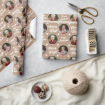 2 Foton Vintage Vit jul, god jul och ljus Presentpapper<br><div class="desc">Skriv ut barnets namn på den här rödomslutningen pappert för att lägga till en festlig beröring till alla julklappar du ge.</div>