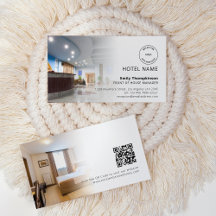 2 Fotoöverlägg Logotyp QR-kod Hotel Guest House