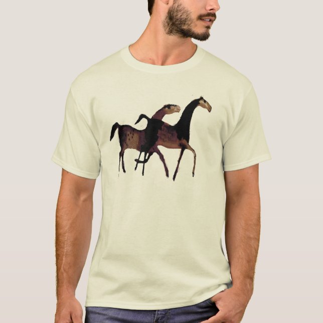 2 hästar tee (Framsida)
