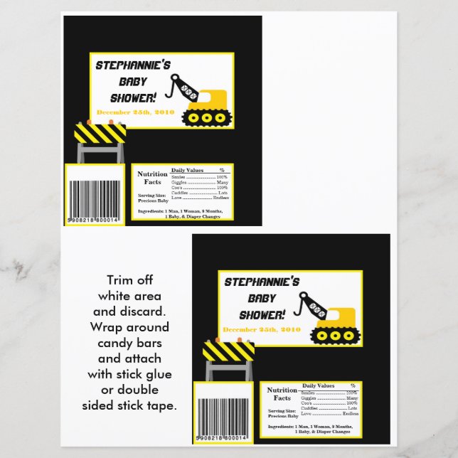 2 Hersheys stora Pub Wrapper-byggnad (Framsida)