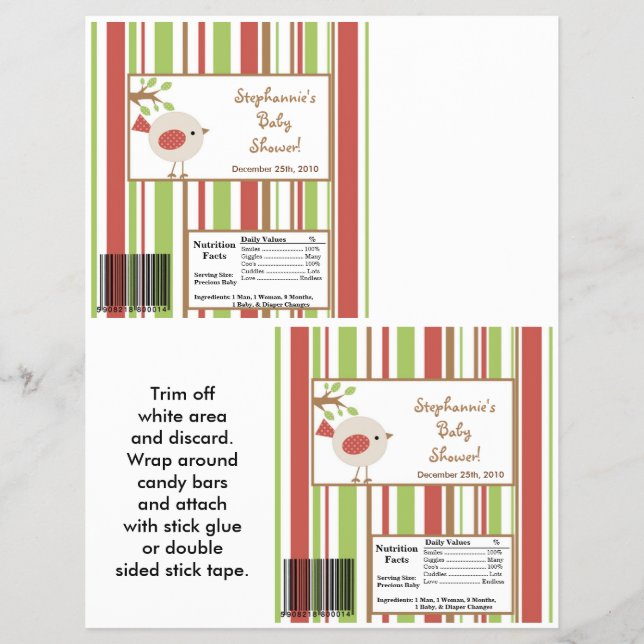 2 Hersheys stora Pub Wrapper Red Barn Farm Reklamblad (Framsidan)